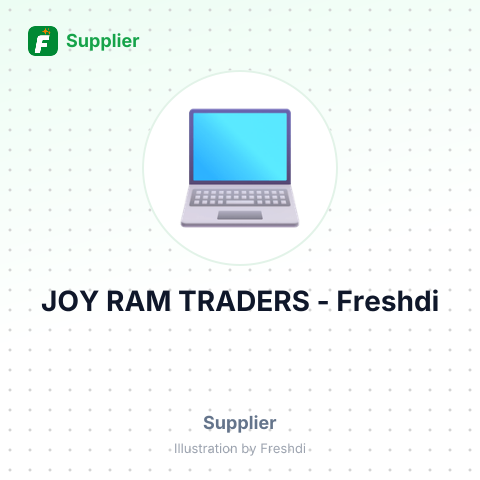 JOY RAM TRADERS – summary card, no photo uploaded yet
