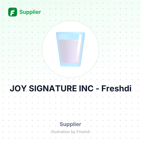 JOY SIGNATURE INC – summary card, no photo uploaded yet