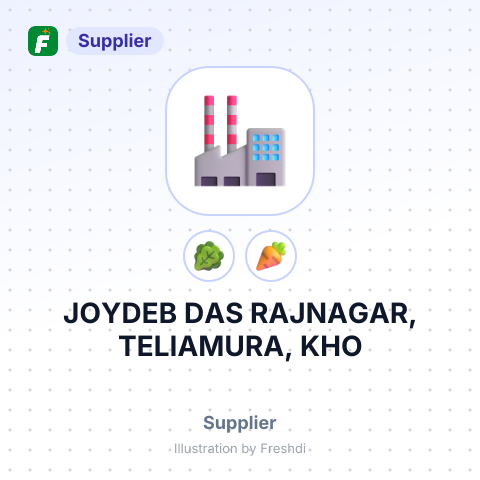 JOYDEB DAS RAJNAGAR, TELIAMURA, KHO – summary card, no photo uploaded yet