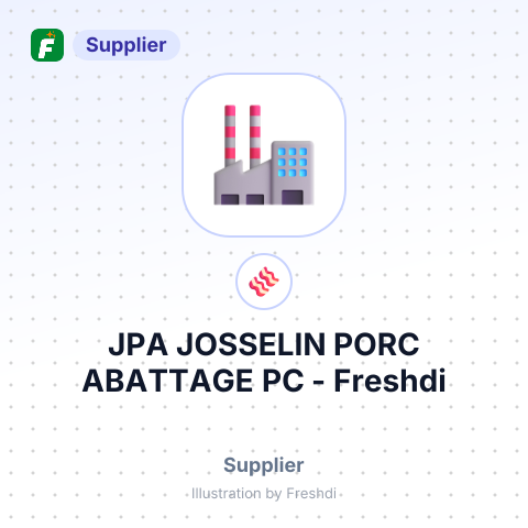 JPA JOSSELIN PORC ABATTAGE PC – summary card, no photo uploaded yet