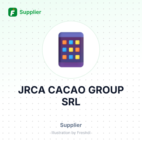 JRCA CACAO GROUP SRL – summary card, no photo uploaded yet