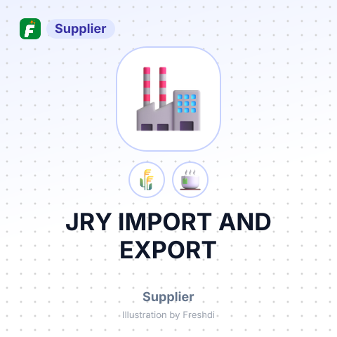 JRY IMPORT AND EXPORT – summary card, no photo uploaded yet