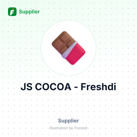 JS COCOA – summary card, no photo uploaded yet