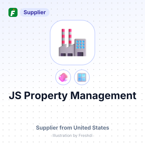 JS Property Management – summary card, no photo uploaded yet