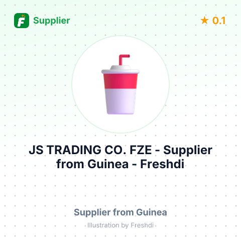 JS TRADING CO. FZE – summary card, no photo uploaded yet
