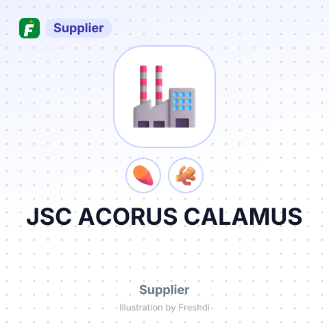 JSC ACORUS CALAMUS – summary card, no photo uploaded yet