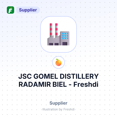 JSC GOMEL DISTILLERY RADAMIR BIEL – summary card, no photo uploaded yet
