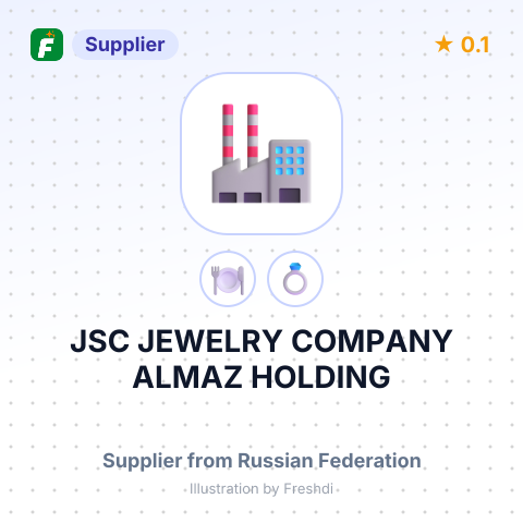 JSC JEWELRY COMPANY ALMAZ HOLDING – summary card, no photo uploaded yet