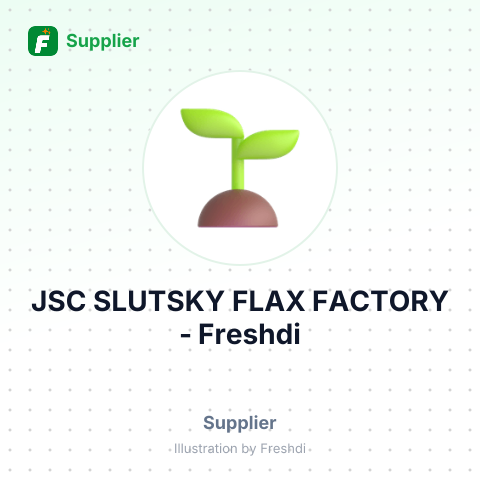 JSC SLUTSKY FLAX FACTORY – summary card, no photo uploaded yet