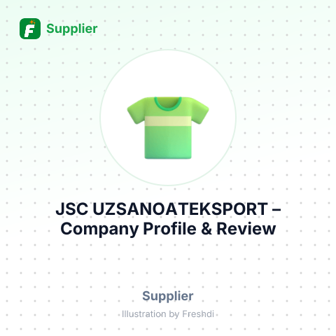 JSC UZSANOATEKSPORT – summary card, no photo uploaded yet