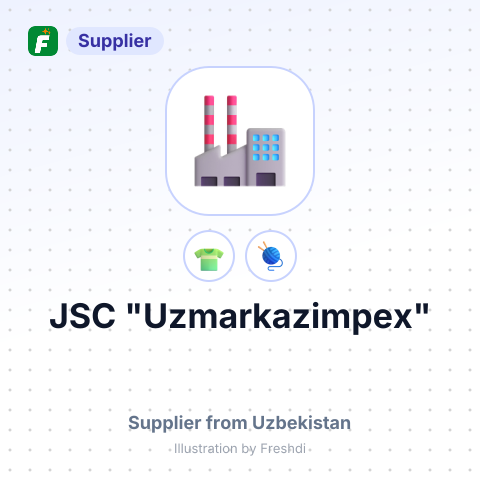 JSC "Uzmarkazimpex" – summary card, no photo uploaded yet