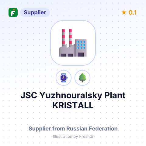 JSC Yuzhnouralsky Plant KRISTALL – summary card, no photo uploaded yet