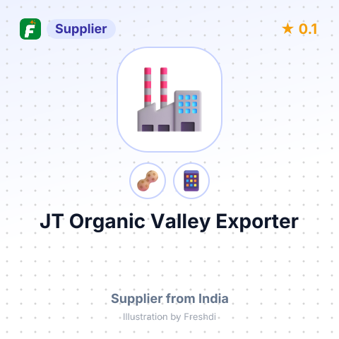 JT Organic Valley Exporter  – summary card, no photo uploaded yet