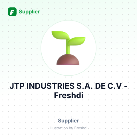 JTP INDUSTRIES S.A. DE C.V – summary card, no photo uploaded yet