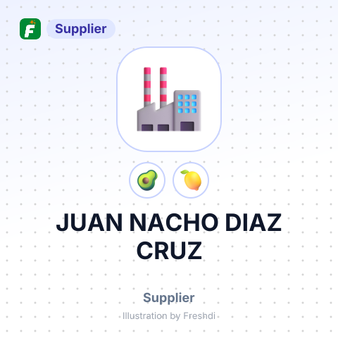 JUAN NACHO DIAZ CRUZ – summary card, no photo uploaded yet