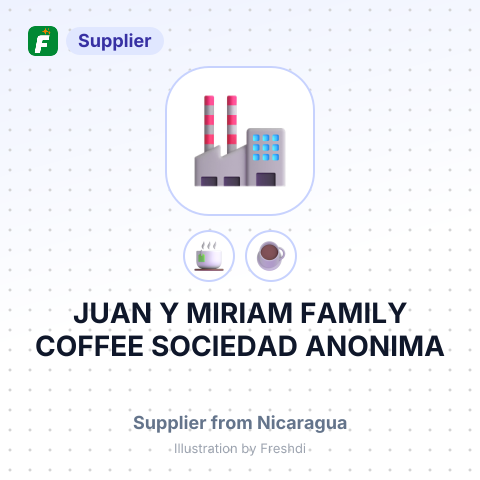JUAN Y MIRIAM FAMILY COFFEE SOCIEDAD ANONIMA – summary card, no photo uploaded yet