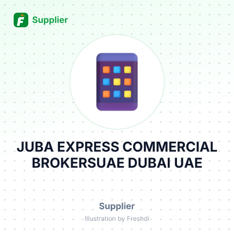 JUBA EXPRESS COMMERCIAL BROKERSUAE DUBAI UAE – summary card, no photo uploaded yet