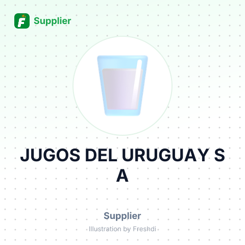 JUGOS DEL URUGUAY S A – summary card, no photo uploaded yet