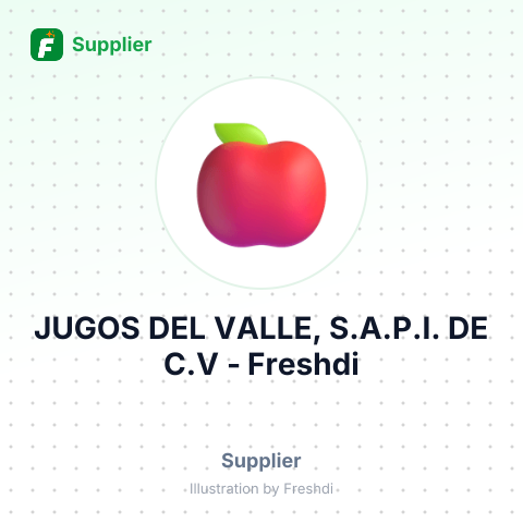 JUGOS DEL VALLE, S.A.P.I. DE C.V – summary card, no photo uploaded yet