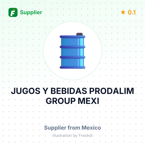 JUGOS Y BEBIDAS PRODALIM GROUP MEXI – summary card, no photo uploaded yet
