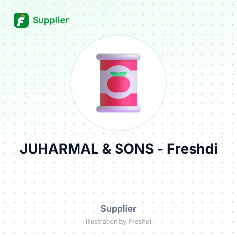 JUHARMAL & SONS – summary card, no photo uploaded yet