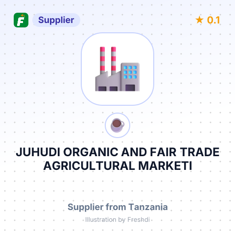 JUHUDI ORGANIC AND FAIR TRADE AGRICULTURAL MARKETI – summary card, no photo uploaded yet