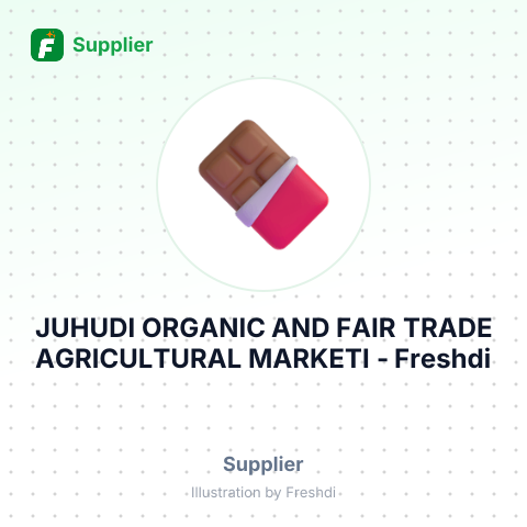 JUHUDI ORGANIC AND FAIR TRADE AGRICULTURAL MARKETI – summary card, no photo uploaded yet