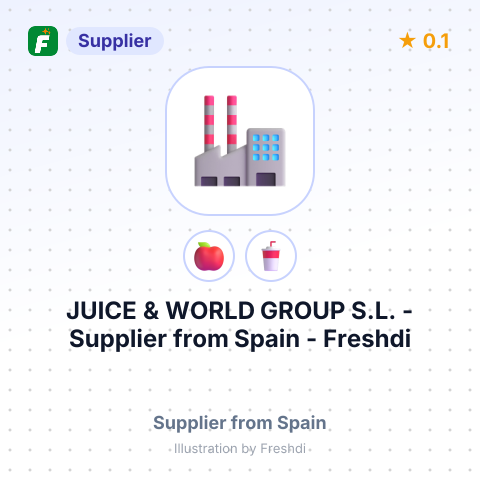 JUICE & WORLD GROUP S.L. – summary card, no photo uploaded yet