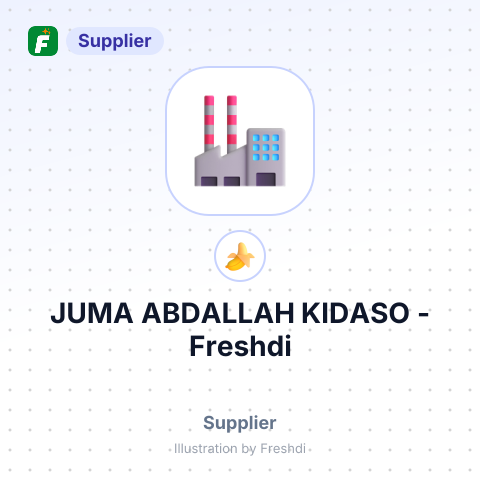 JUMA ABDALLAH KIDASO – summary card, no photo uploaded yet