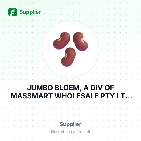 JUMBO BLOEM, A DIV OF MASSMART WHOLESALE PTY LTD – summary card, no photo uploaded yet