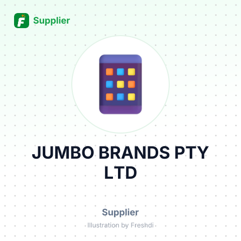 JUMBO BRANDS PTY LTD – summary card, no photo uploaded yet