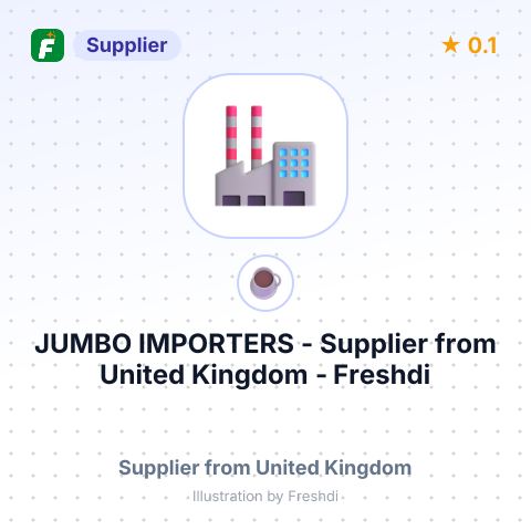 JUMBO IMPORTERS – summary card, no photo uploaded yet