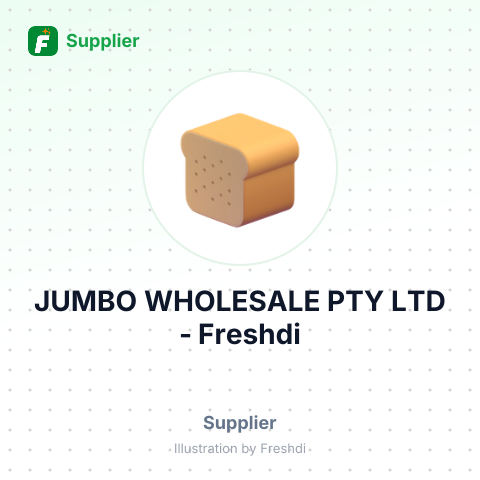 JUMBO WHOLESALE PTY LTD – summary card, no photo uploaded yet