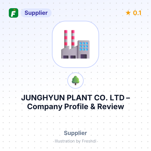JUNGHYUN PLANT CO.,LTD – summary card, no photo uploaded yet