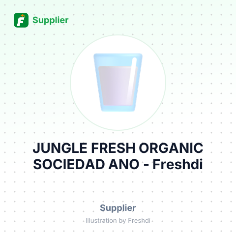 JUNGLE FRESH ORGANIC SOCIEDAD ANO – summary card, no photo uploaded yet