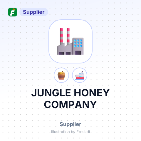 JUNGLE HONEY COMPANY – summary card, no photo uploaded yet