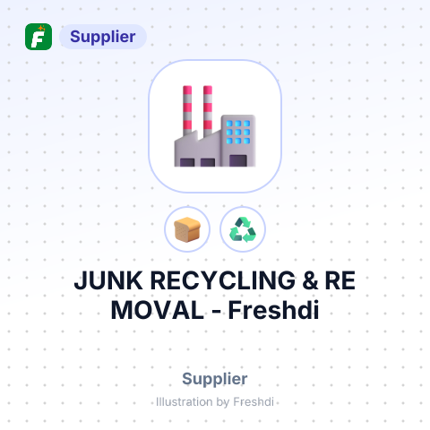 JUNK RECYCLING & RE MOVAL – summary card, no photo uploaded yet