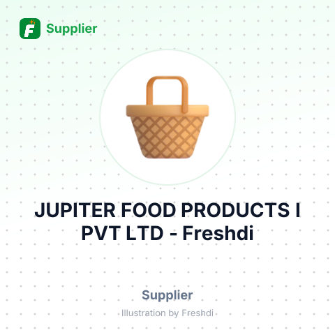 JUPITER FOOD PRODUCTS I PVT LTD – summary card, no photo uploaded yet
