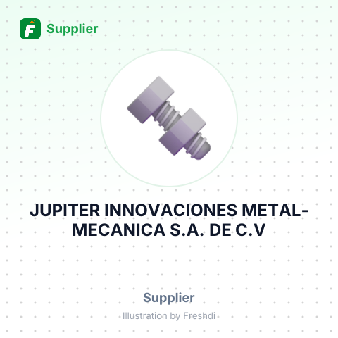 JUPITER INNOVACIONES METAL-MECANICA S.A. DE C.V – summary card, no photo uploaded yet