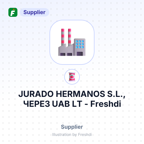 JURADO HERMANOS S.L., ЧЕРЕЗ UAB LT – summary card, no photo uploaded yet