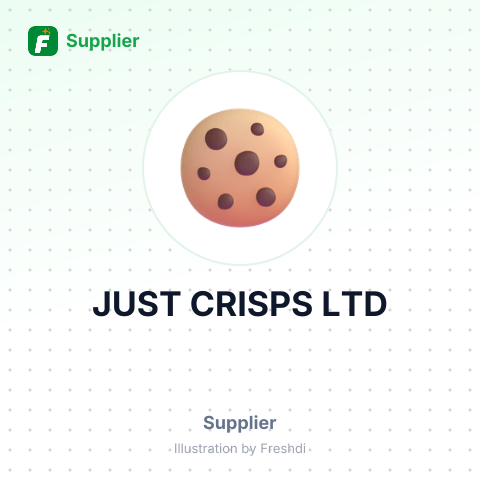 JUST CRISPS LTD – summary card, no photo uploaded yet