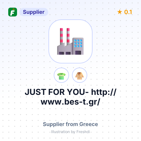 JUST FOR YOU- http://www.bes-t.gr/ – summary card, no photo uploaded yet