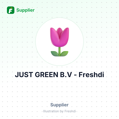 JUST GREEN B.V – summary card, no photo uploaded yet