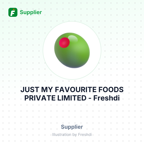 JUST MY FAVOURITE FOODS PRIVATE LIMITED – summary card, no photo uploaded yet