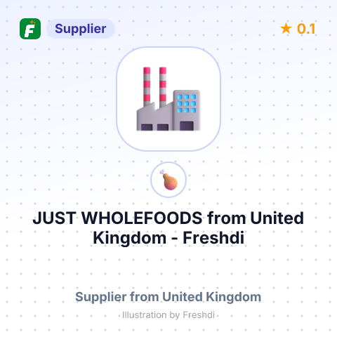 JUST WHOLEFOODS – summary card, no photo uploaded yet
