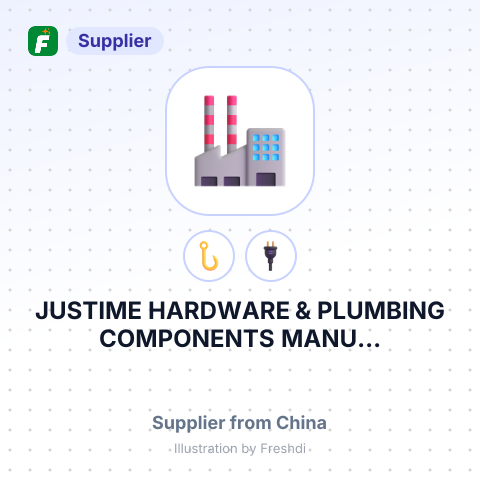 JUSTIME HARDWARE & PLUMBING COMPONENTS MANU... – summary card, no photo uploaded yet