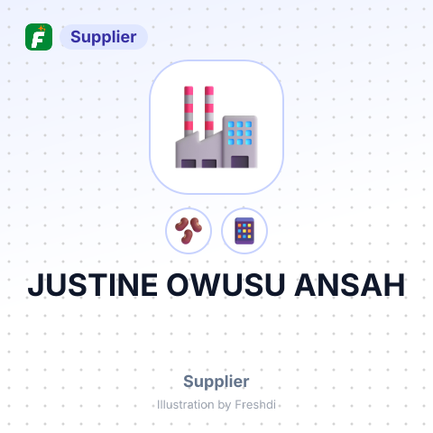 JUSTINE OWUSU ANSAH – summary card, no photo uploaded yet