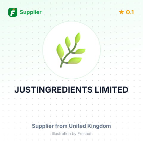 JUSTINGREDIENTS LIMITED – summary card, no photo uploaded yet