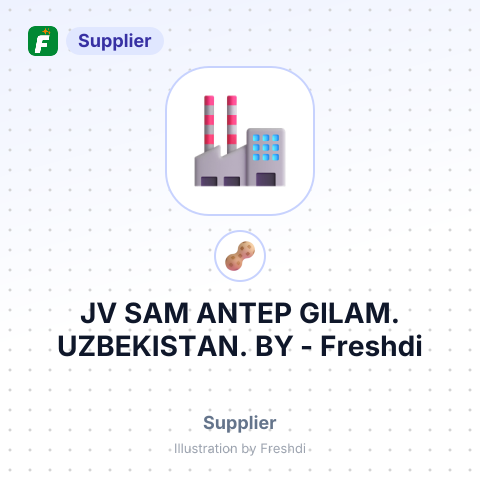 JV SAM ANTEP GILAM. UZBEKISTAN. BY – summary card, no photo uploaded yet