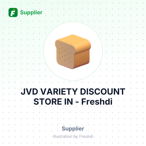 JVD VARIETY DISCOUNT STORE IN – summary card, no photo uploaded yet